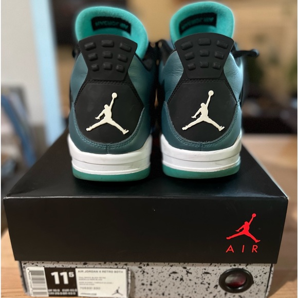 Jordan 4 Retro Teal - Picture 3 of 4